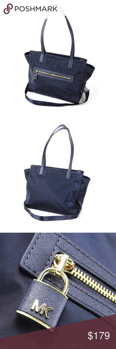 Michael Janie Large East West Tote In Black 